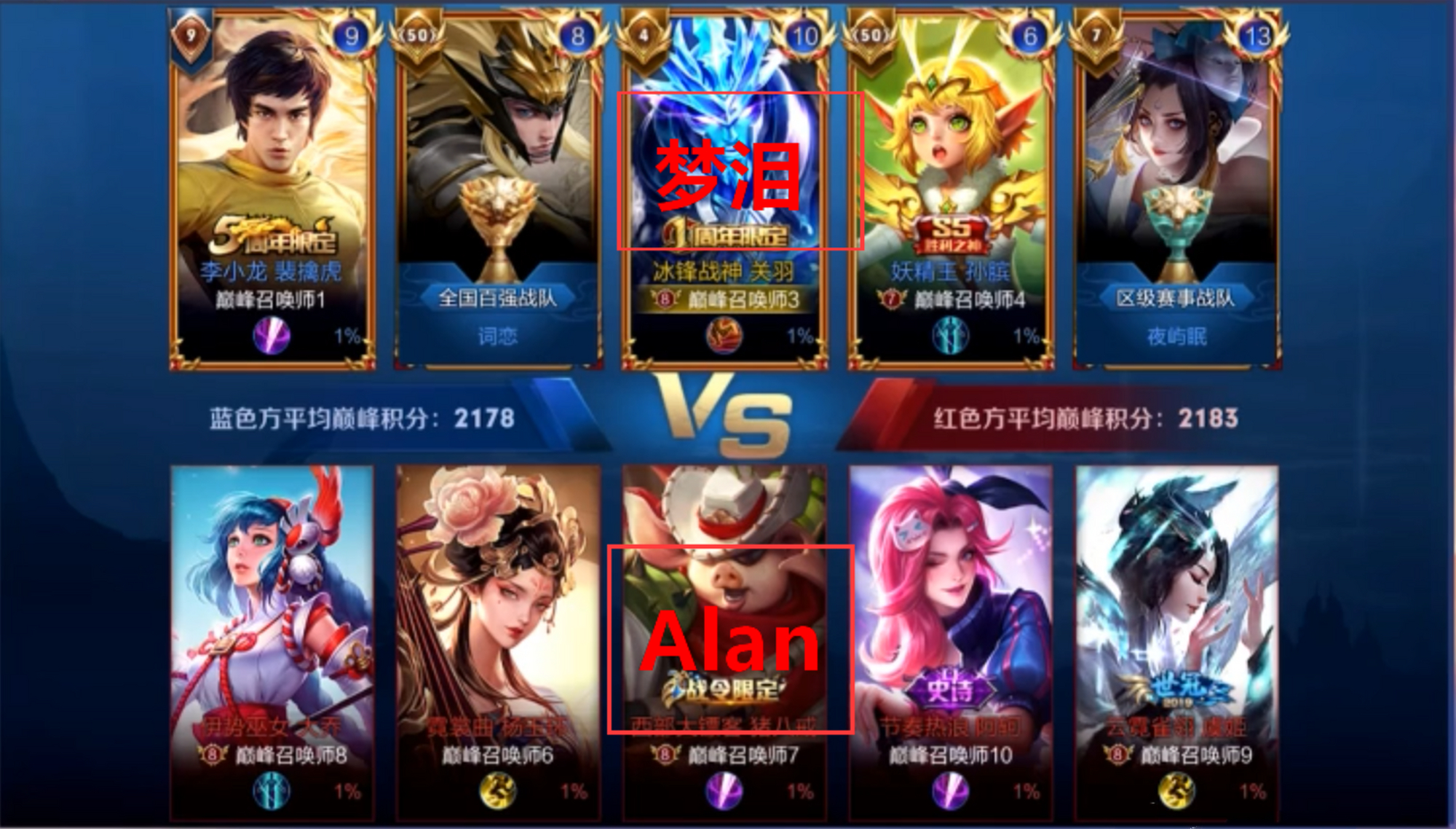 梦泪|梦泪苦练关羽却被打崩，赛后发现竟是KPL第一猪！还是17年的死对头