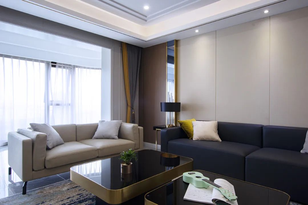 【】280㎡江景大户型，装成现代轻奢风，住如此大宅，人生无憾了！