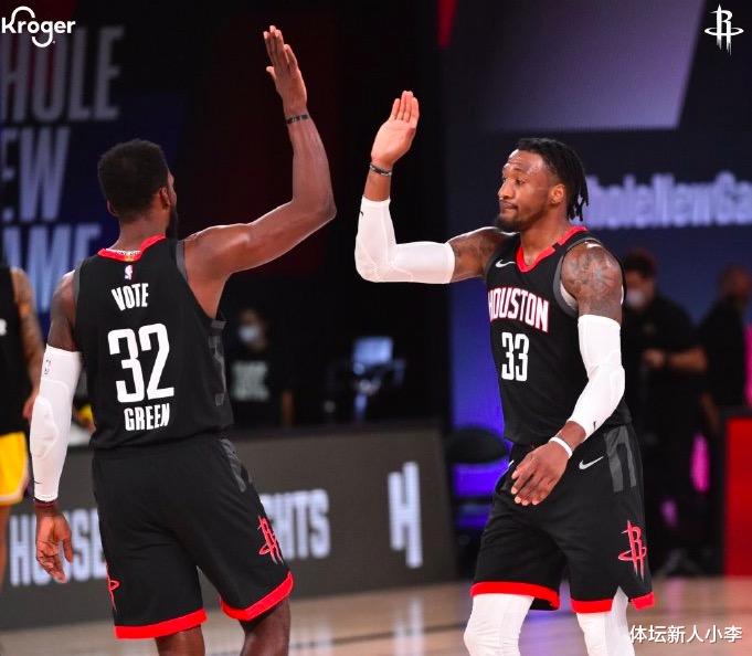 火箭队|15-5！火箭最弱一环大爆发，哈登真幸福，威少场下乐开花