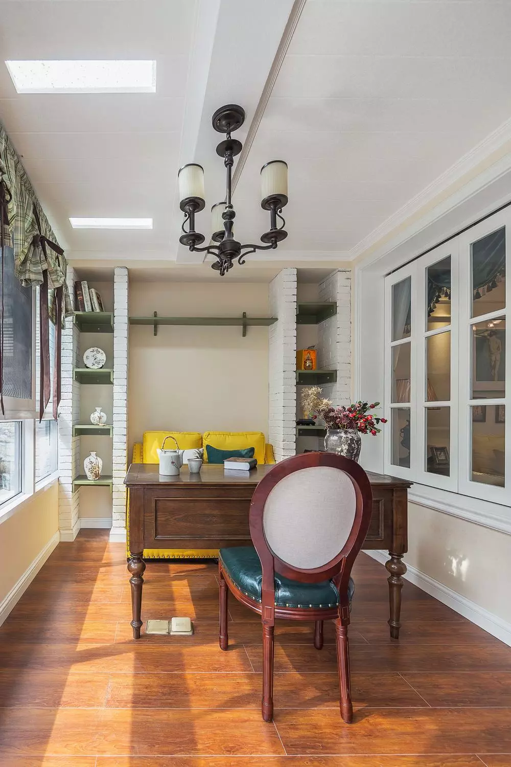 98平温馨美式风，有情怀的花园小别墅