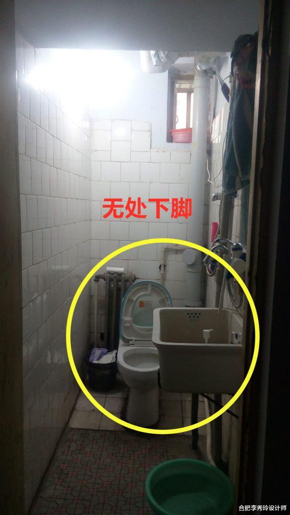 ▲卫生间还能这样装？浴柜包马桶，左如厕右洗漱，干区占地不到1㎡