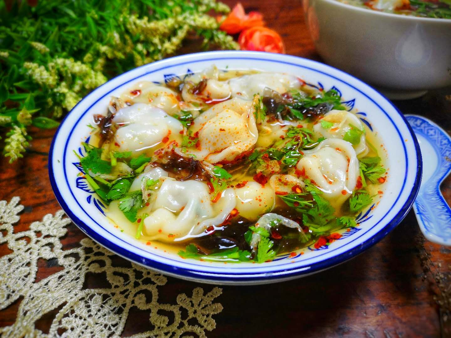 「馄饨」春天，儿子最馋这早餐，10分钟上桌，营养好消化，就是吃不厌！