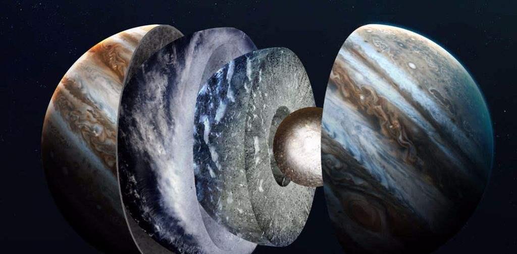 #木星#倘若将木星的气体全部吹走,木星就会消失吗?还是会剩下些什么?