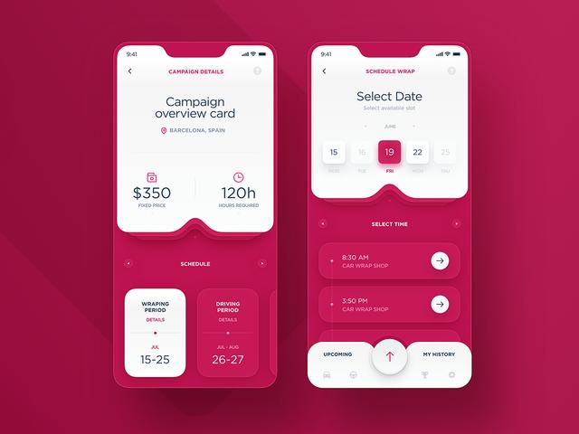 「界面设计」国外APP界面设计欣赏!极致的人机交互