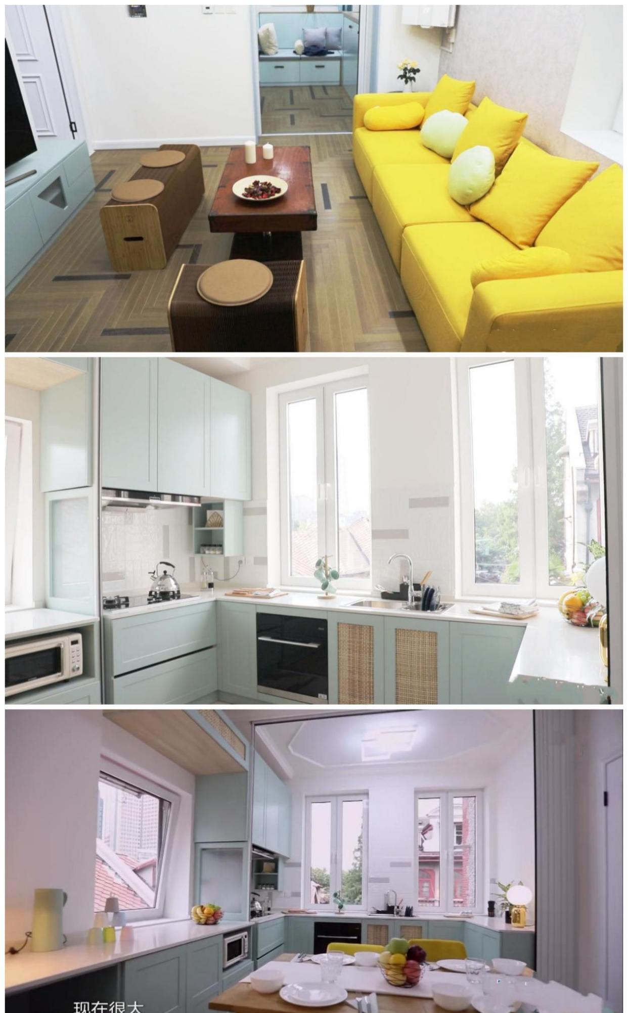 设计师|《梦想改造家》11㎡上海老房，改造成2室2厅，一年后给儿子当婚房