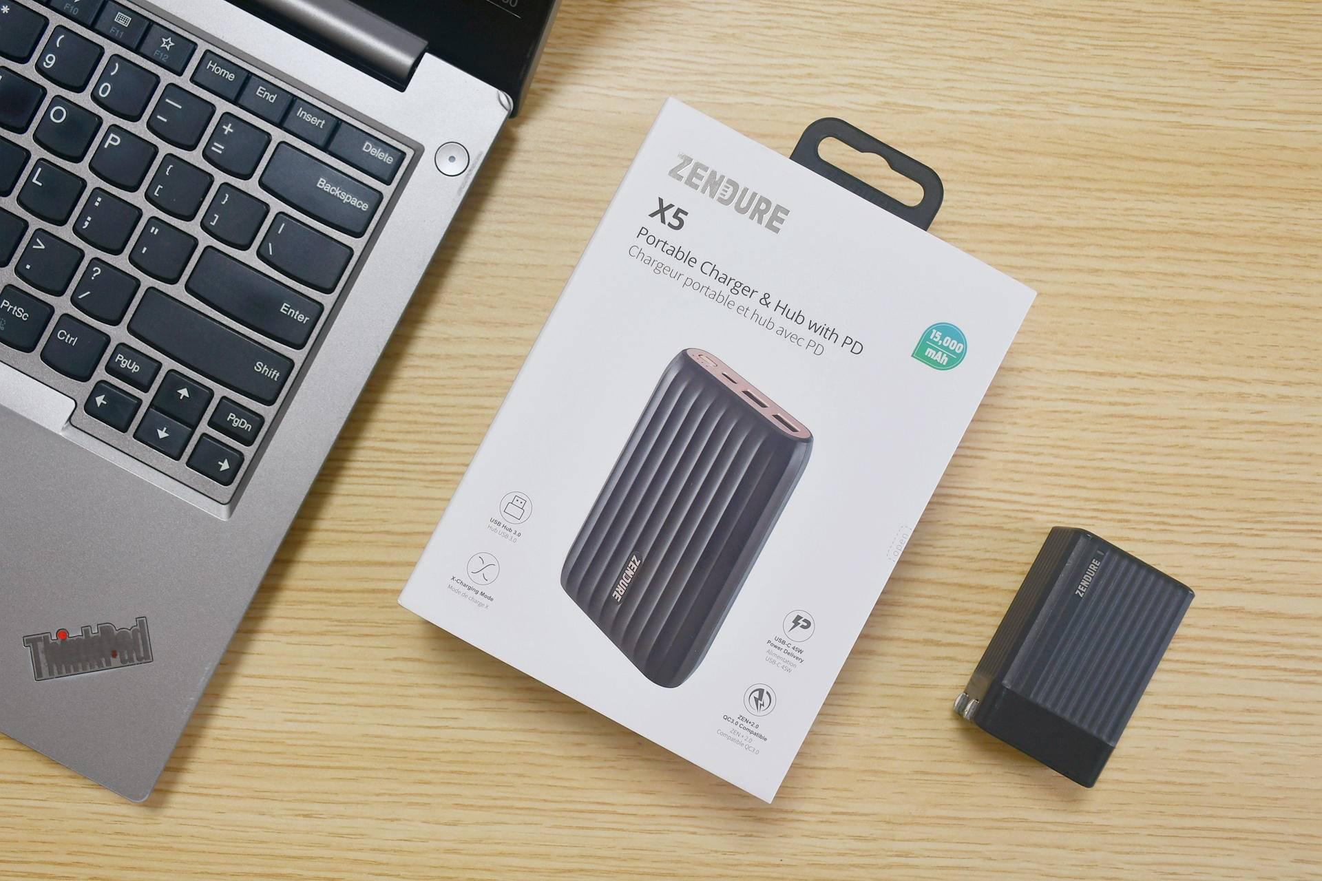 |支持手机电脑同时快充，还是高速扩展坞-最实用的充电宝征拓X5