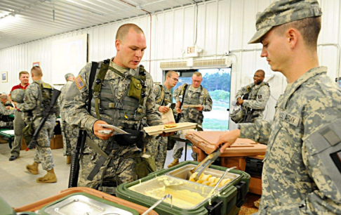 ##美国军人伙食怎样？原来都吃这些，难怪长那么壮