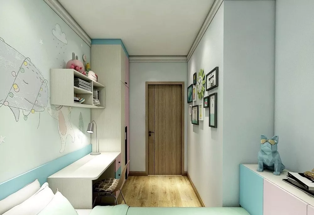 「粉色」靓宅速配六一特献丨儿童房配色怎么选