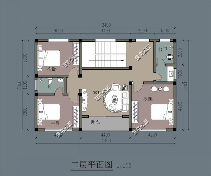 |建一栋进深九米宽十三米的二层自建房，如何设计？