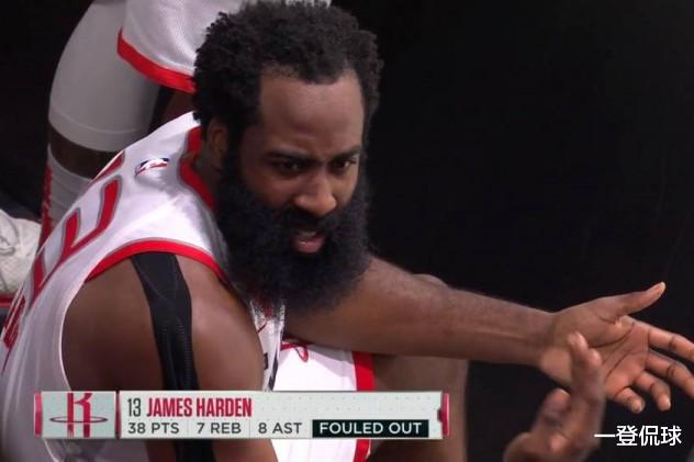 火箭队|29，24中8，5失误！火箭最大毒瘤诞生，哈登38分6犯，12分负雷霆
