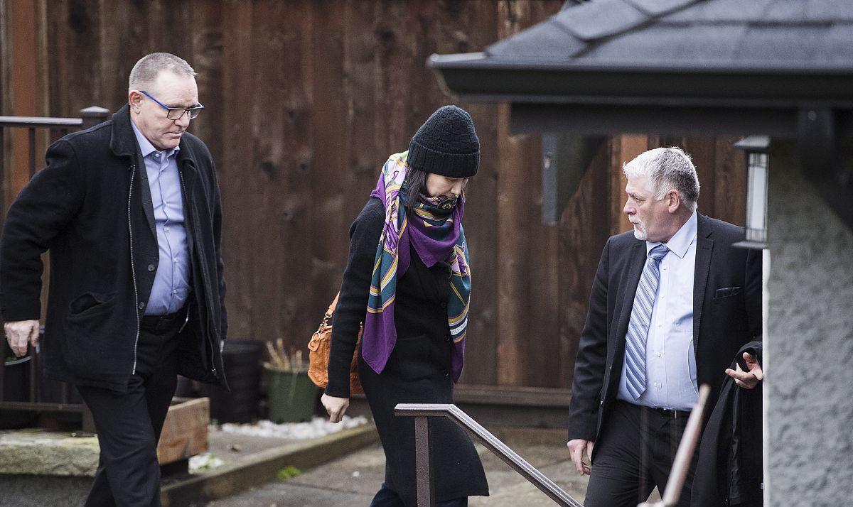 孟晚舟|孟晚舟每次出庭，她身边总是围着一群壮汉，他们都大有来头！