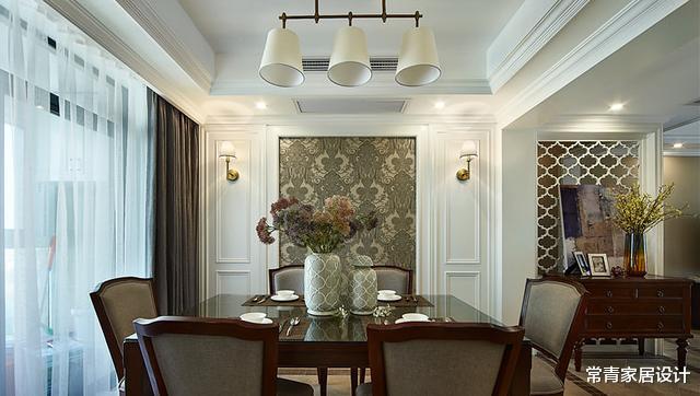 「」美式设计太费钱，180㎡花60万，自带露台，完工后高贵典雅！