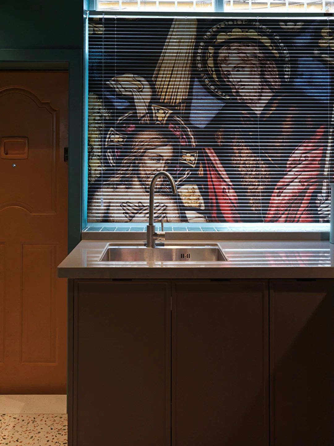 「」59㎡现代摩登，鲜艳大胆的色彩，小资优雅好情趣