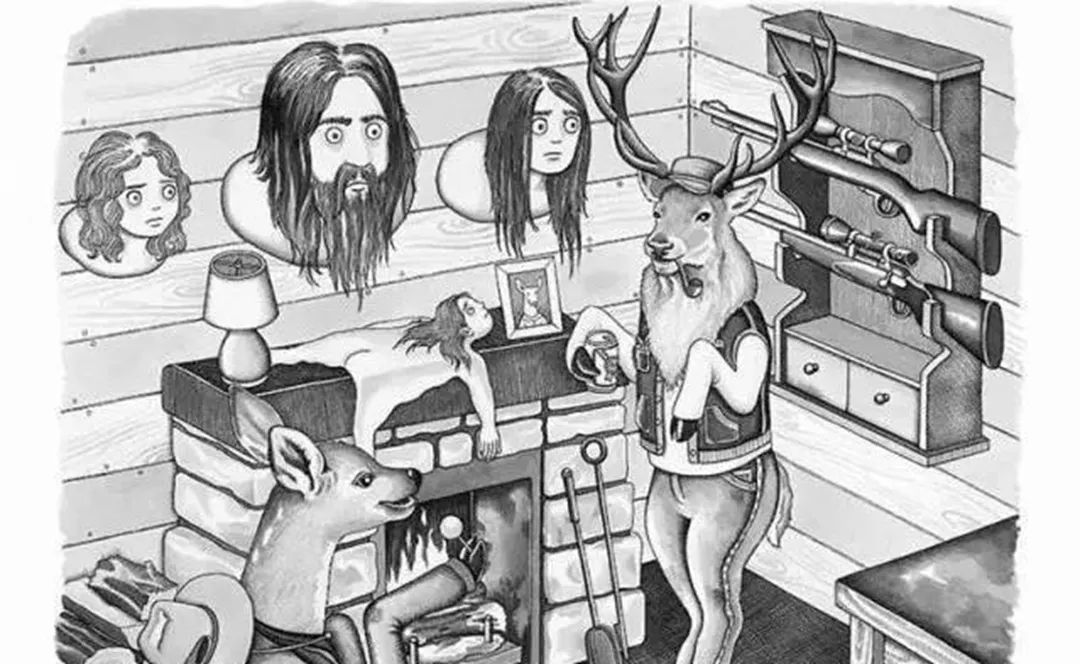 鲨鱼|9幅发人深省的漫画，当我们看完之后，会更加懂得保护动物