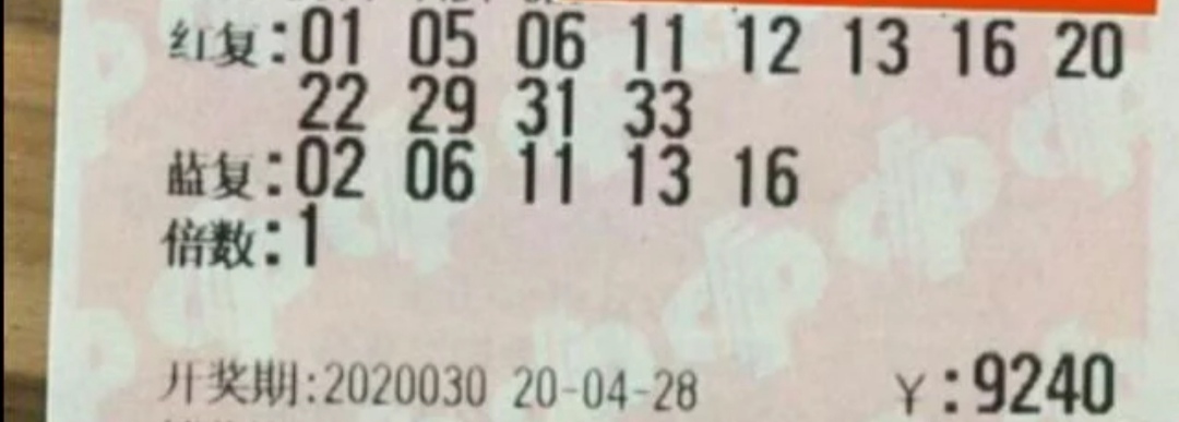 「双色球」双色球030期大复试杀号来咯