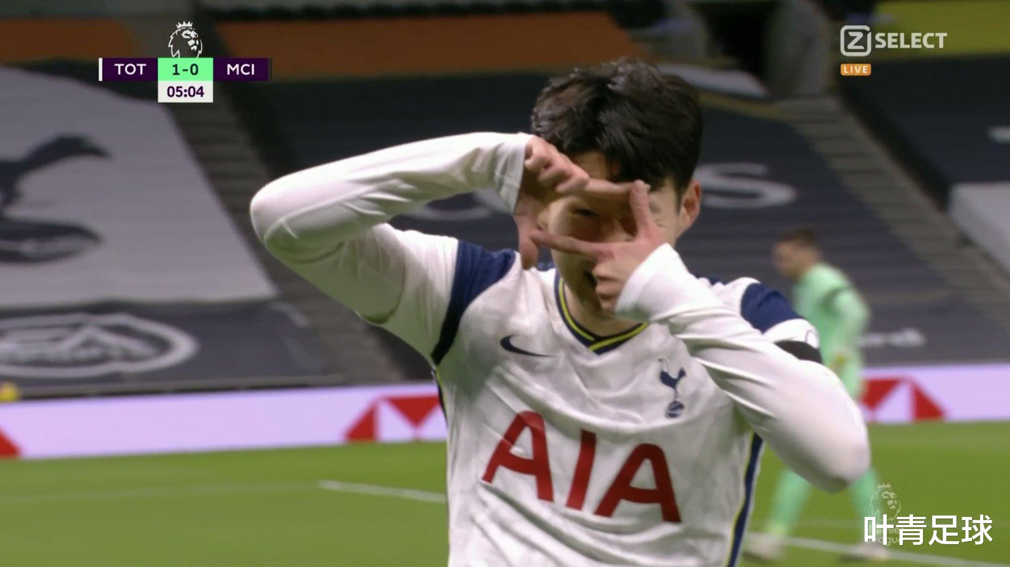 孙兴慜|孙兴慜疯狂滑跪！25米奔袭+穿裆门将，9场轰9球，英超第1