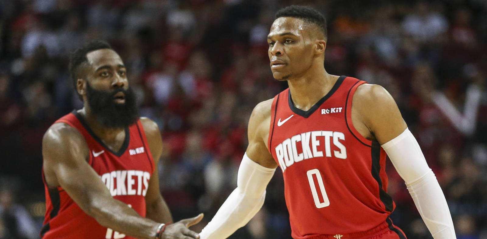 火箭队|7换1交易哈登!8换1交易威少!火箭真要重建了?勇士又要称霸NBA