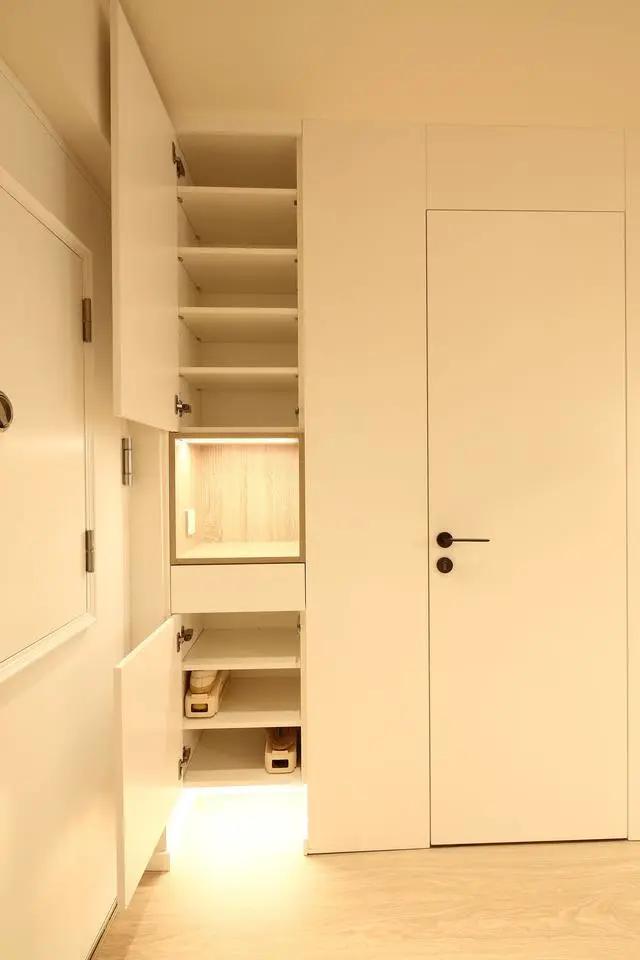 大户型|58平住下一家六口，收纳功能不输大户型，还能有三房一厅太满意了