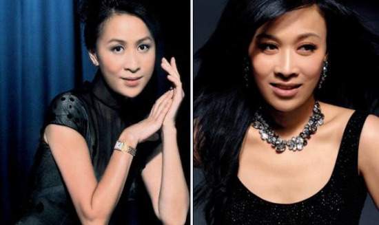 章子怡|盘点娱乐圈长得像双胞胎的19对明星，最后一对只能靠头发来区分