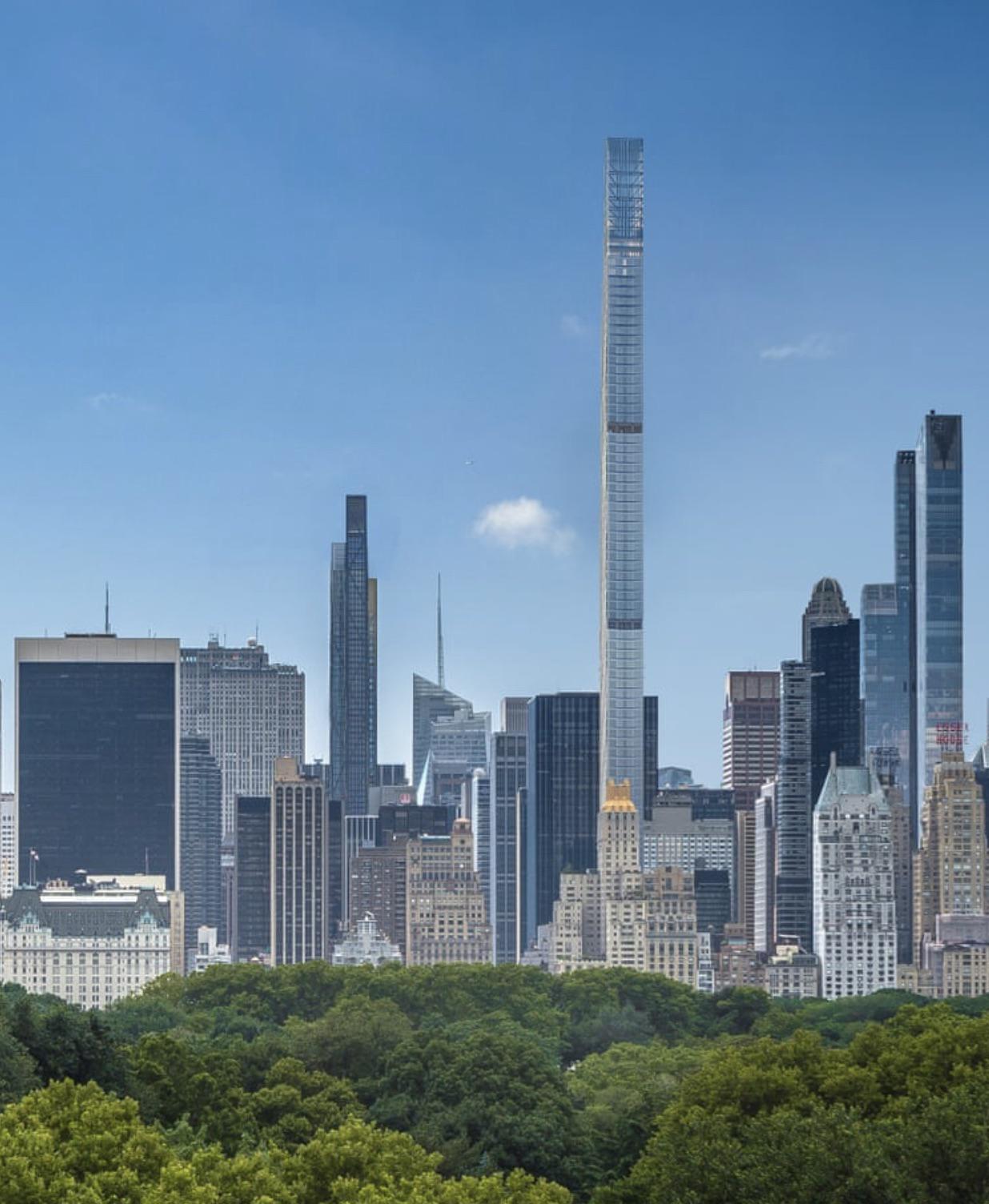 全球最纤细高楼：高度是宽度的24倍，最便宜的一套房也要1亿元