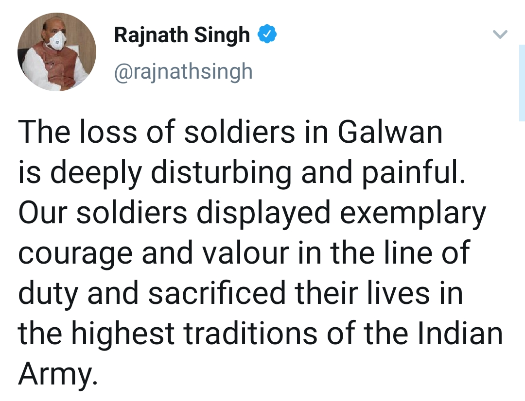 印度■中印边境冲突后印度防长首度发声