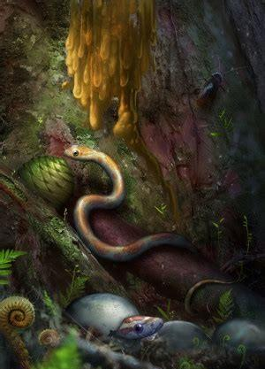 科学家|有趣！琥珀中发现蛇，科学家首次发现来自约1亿年前的蛇琥珀