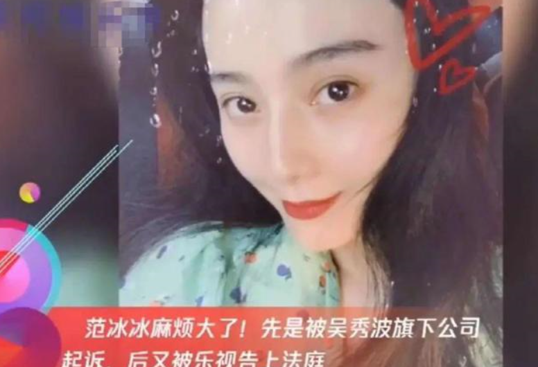 范冰冰|范冰冰遭乐视起诉，身后的“大佬”曝光，怪不得每次都化险为夷
