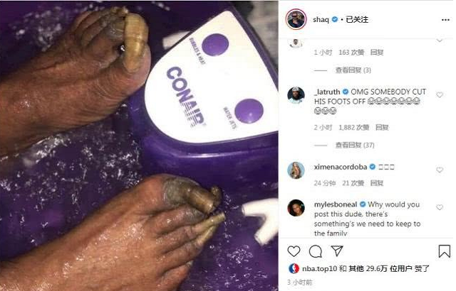 「奥尼尔」奥尼尔晒脚趾!已经全部变形,巨星光环背后是难以想象的付出