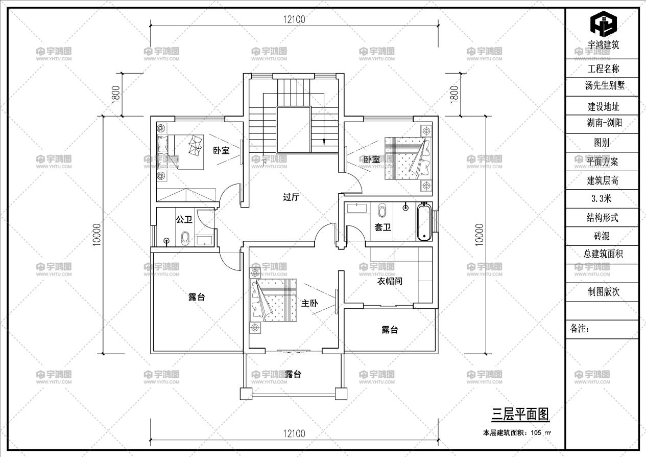 |双拼三层小洋楼，大落地窗搭配排水屋顶，建在农村再合适不过！