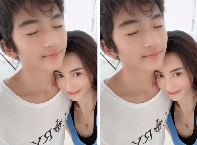 张柏芝|张柏芝与大儿子家中自拍，高调晒幸福，像极了与谢霆锋合照？