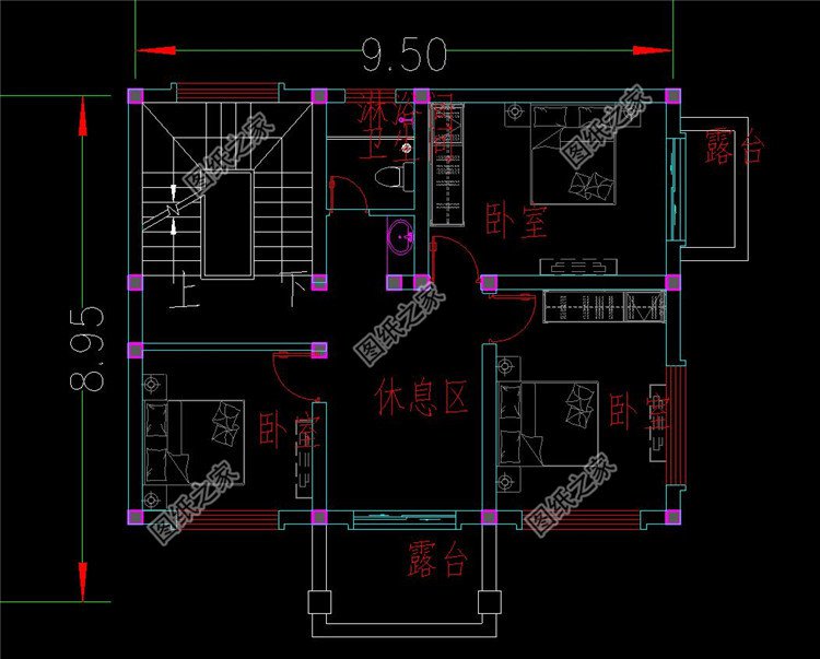 |占地90平方三层自建房设计，小户型不代表土气，这才适合农村建造