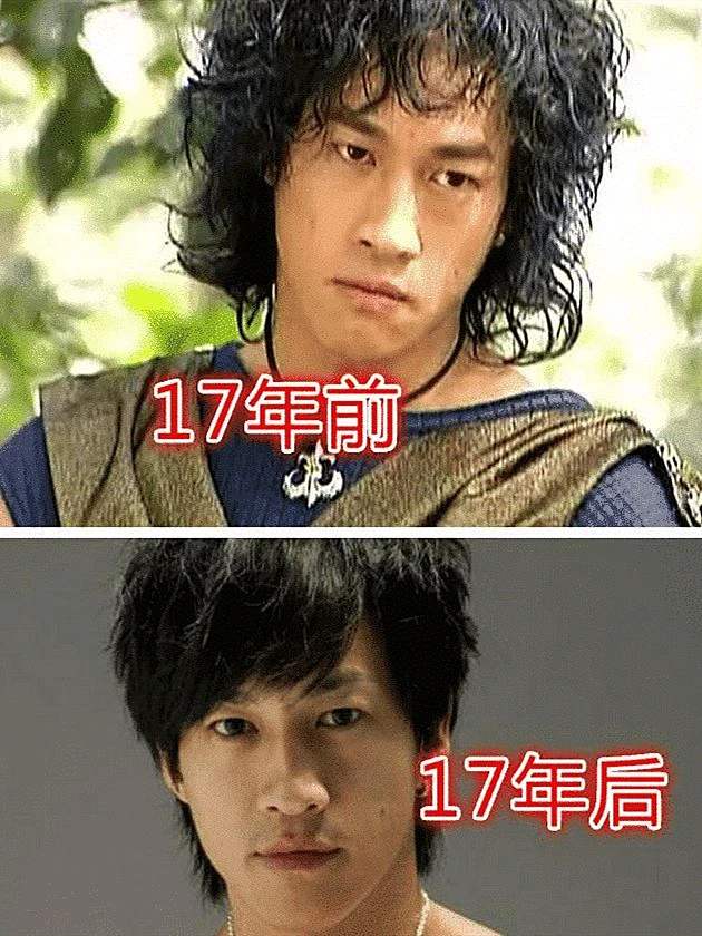 #风云雄霸天下#《风云雄霸天下》主角：17年前VS17年后，网友：孔慈变化最大