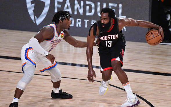 詹姆斯·哈登|31+2+5！哈登带队成功笑傲天王山，1V4暴扣+大帽多特技惊四座