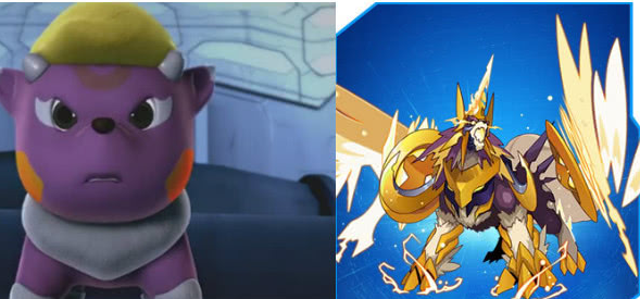 赛尔号▲赛尔号：都是3个圣石的拥有者，一个得到圣化力量，米咔沦为新手礼包