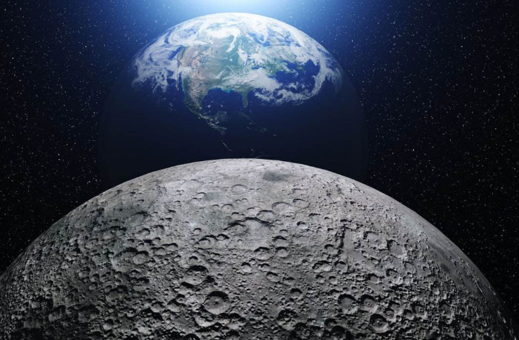#月球#地球分一半的水给月球，月球会变成生命星球吗？后果让人倒吸凉气