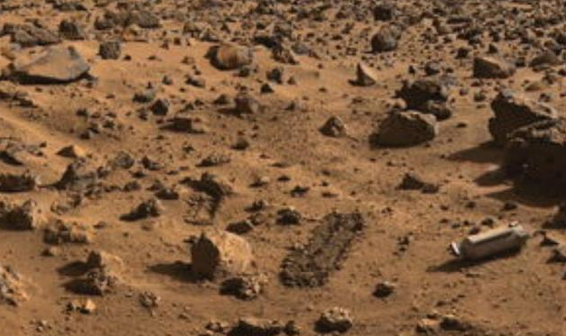 「火星」火星传来一张诡异照片：有羊群在火星奔跑，难道火星上真有生物？