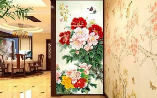 「」一旦发现玄关挂上这几幅画，注意，这预示着你将财运亨通，家富人旺！