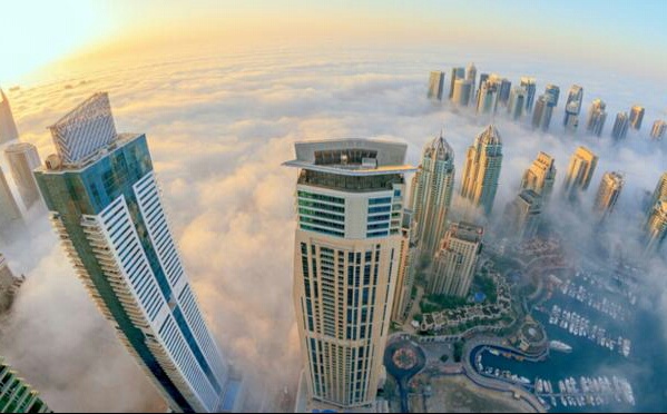 迪拜|世界各国城市高空全景航拍，墨西哥如同八卦图，北京令人叹服