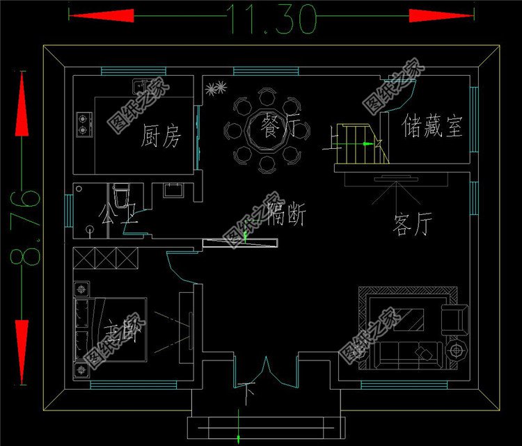 |中式仿古自建房设计图，与传统元素相结合，适合现代生活习惯