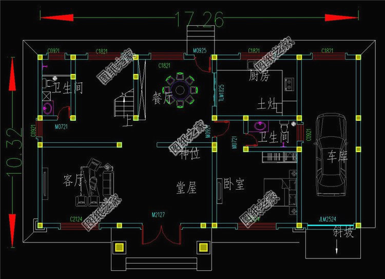 |农村四间房子怎么设计？农村四开间楼房户型图，看了忍不住想建