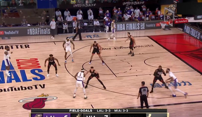 勒布朗·詹姆斯|23-26！湖人险被热火打爆，单节10个失误，詹姆斯里程碑成遮羞布