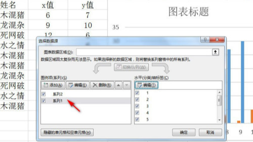 excel|Excel如何更改图表中两个柱形的前后位置