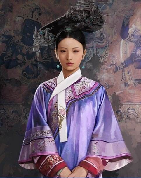 沈眉庄|甄嬛传：妃嫔旗头都是正的，为啥唯独沈眉庄是歪的？导演太用心了