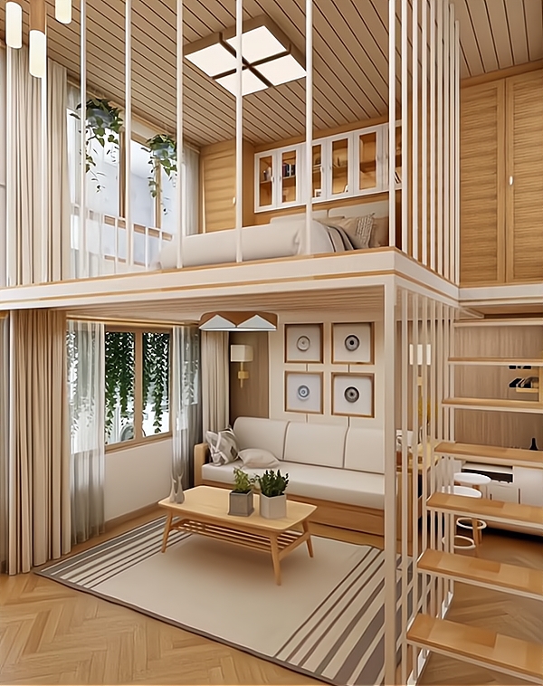 |27㎡小户型如何住进三口之家？这样装修，轻松打造两室一厅