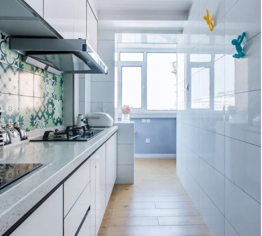 「」参观同事家的新房，简约的北欧风，超爱他们家卧室的设计