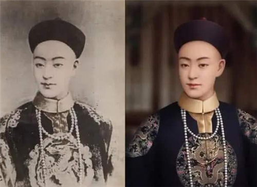 慈禧太后|高科技修复后的旧照：慈禧年轻时颜值很高，压寨夫人堪比绝世佳人