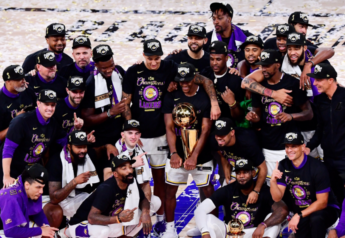 湖人队|感谢詹姆斯浓眉!湖人5大老将生涯首冠!3大核心锁定名人堂