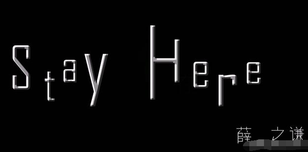 野孩子乐队|薛之谦的这首歌，标题用英文命名，曲中用了115个汉字来纪念感情