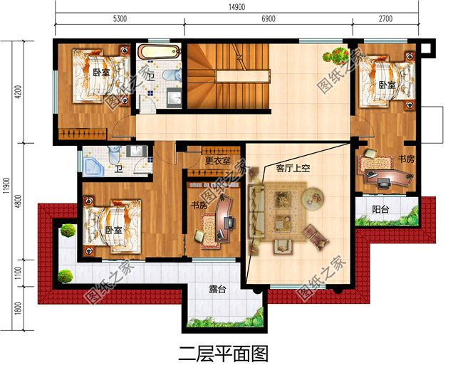 |新款二层小别墅设计图，欧式风格，第三款非常的受欢迎