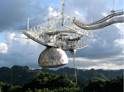 射电望远镜|耗资2.5亿元打造,曾是世界上最大的“天眼”,如今已经沦为垃圾场!